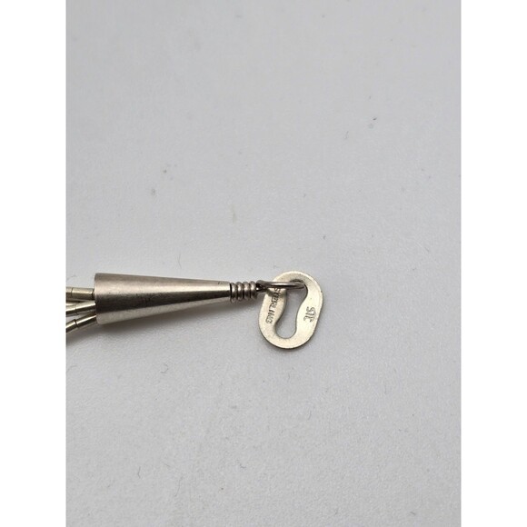 Vintage STC Sterling Silver Concho Jewelry Set – Necklace, Bracelet, and... - Picture 6 of 12